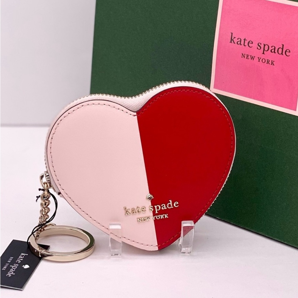 KATE SPADE LOVE SHACK HEART COIN
PURSE / KEYCHAIN
